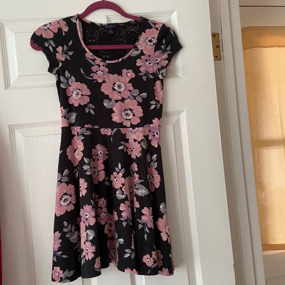 pale pink flower dress